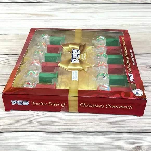 PEZ Twelve Days of Christmas Ornaments - 12 Candy Dispensers - Unused - NO CANDY - Picture 9 of 11
